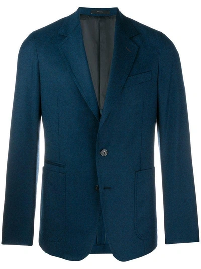 Paul Smith Classic Blazer In Blue