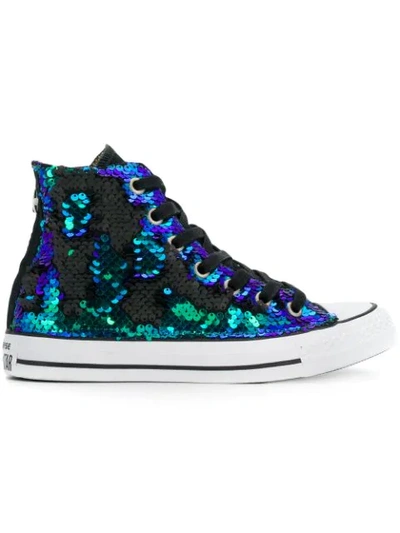 Converse Chuck Taylor All Star Sequins Hi In Black