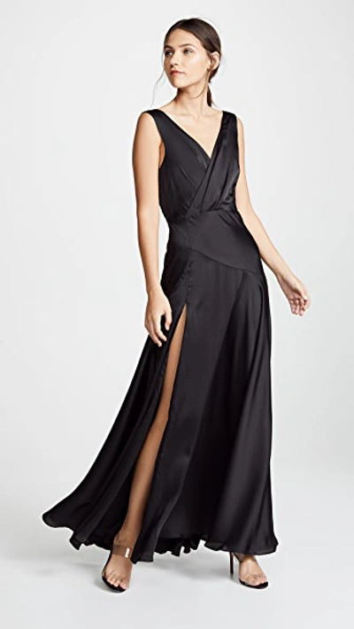 Fame And Partners The Escala Dress In Black | ModeSens