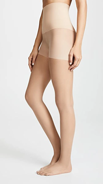 Commando The Keeper Control Sheer Tights In Medium Nude