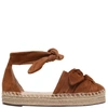 Schutz Miryanne Flat Espadrille In Wood