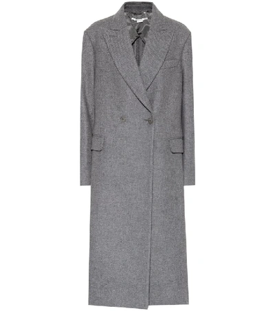 Stella Mccartney Wool Coat In Grey