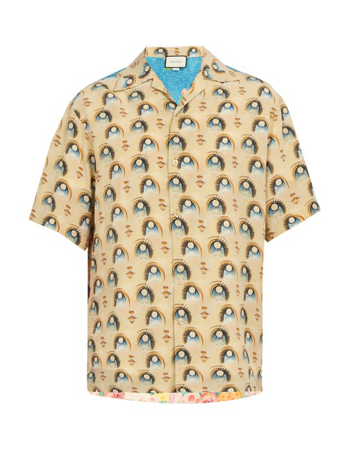 Gucci Men's Anime Graphic Short-sleeve 