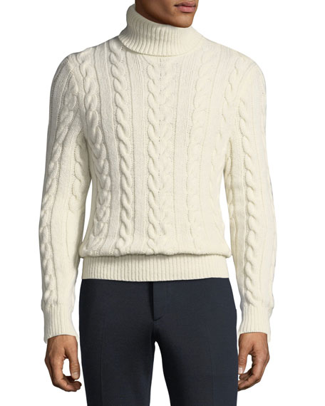 white ralph lauren turtleneck