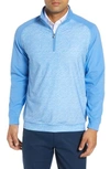 Bobby Jones Slim Fit Tech Pullover In Blue