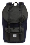 Herschel Supply Co Little America Backpack - Blue In Blue/ Black Crosshatch