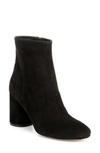 Vince Ridley Bootie In Black Suede