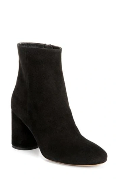 Vince Ridley Bootie In Black Suede