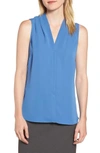 Nic + Zoe Day To Night Top In Bluestone