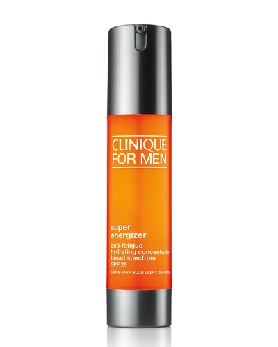 Clinique For Men Super Energizer Anti-fatigue Hydrating Concentrate Broad Spectrum Spf 25, 1.7 Oz./ 50 ml