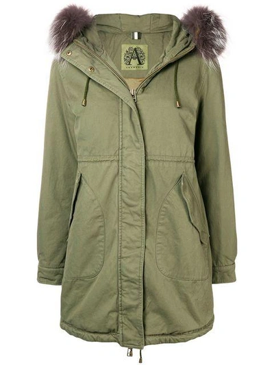 Alessandra Chamonix Fur Parka - Green