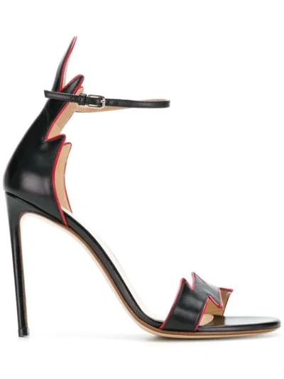 Francesco Russo High-heeled Sandals In Black