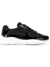 Prada America's Cup Sneakers In Black