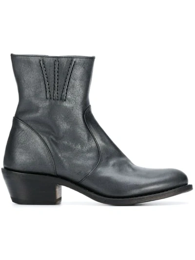 Fiorentini + Baker Ristrocker Ankle Boots In Grey