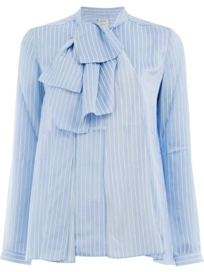 Maison Rabih Kayrouz Striped Blouse In Blue