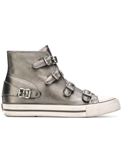 Ash High-top Trainers - Stone