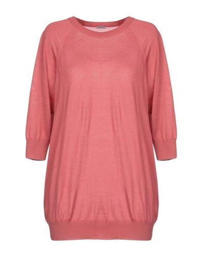 Malo Cashmere Blend In Pastel Pink