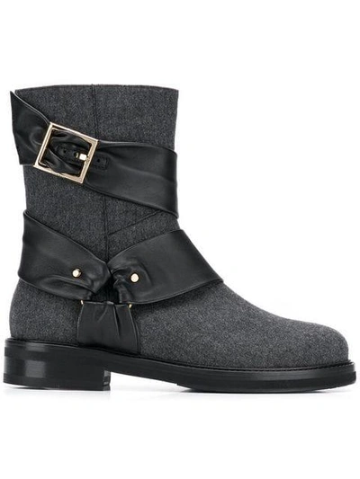 Cesare Paciotti Ankle Boots In Grey