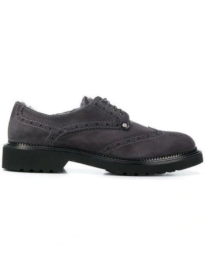 Cesare Paciotti Chunky Sole Brogues - Grey