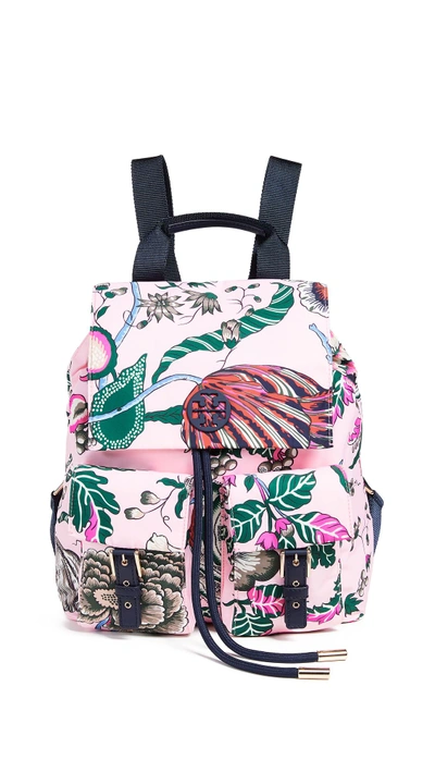 Nylon Backpack Pink Tory Burch Backpack Tory Burch Tilda Printed - Main Image