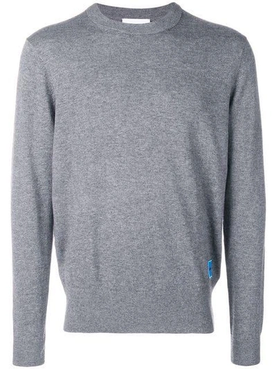 Calvin Klein Plain Knit Sweater - Grey