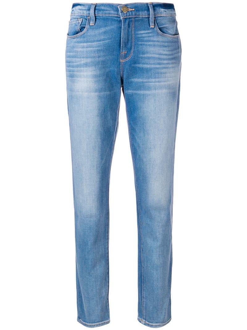 Frame Slim-Fit Jeans - Blue In Silva | ModeSens