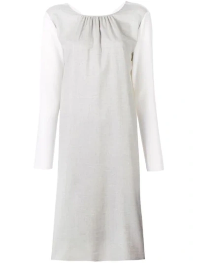 Knott Two-way Midi Dress In White