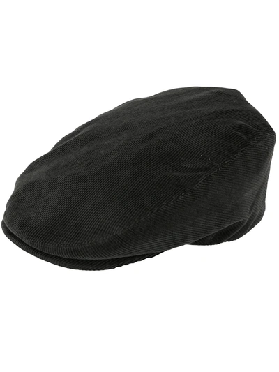 Dolce & Gabbana Flat Cap In Cotton And Stretch Wool In Multicolor