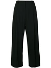 3.1 Phillip Lim / フィリップ リム Wide Leg Cropped Trousers In Black