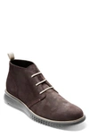 Cole Haan Men's Original Grand Chukkas Men's Shoes In Walnut Embossed Suede