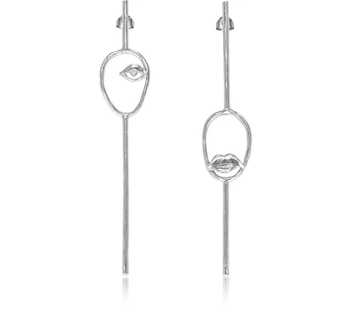 Bjorg Earrings Les Deux Magots Earrings In Argent