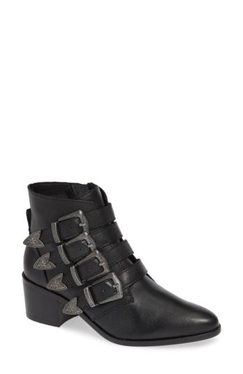 billey buckle bootie