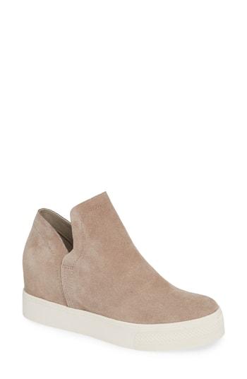 steve madden wrangle sneaker taupe