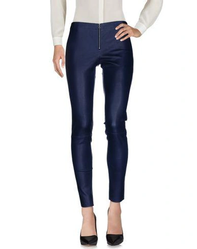 Alice And Olivia Casual Pants In Dark Blue