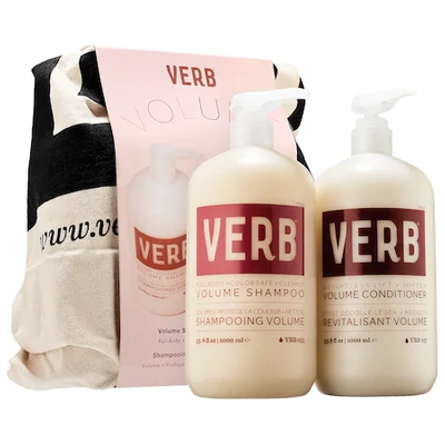 Verb Volume Shampoo & Conditioner Liter Duo