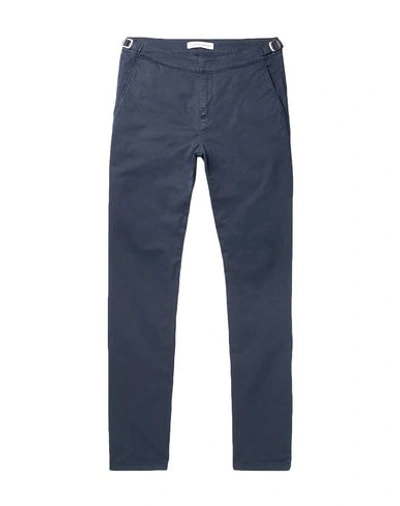Orlebar Brown Casual Pants In Dark Blue