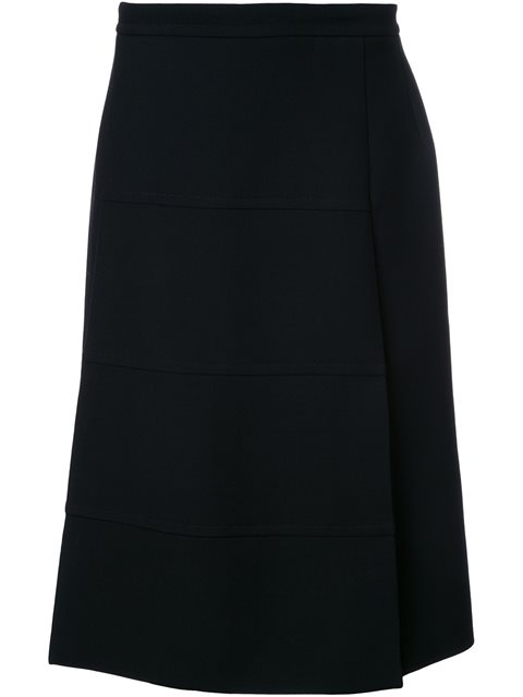 Victoria Victoria Beckham Mid-length A-line Skirt - Black | ModeSens