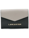 Lancaster Logo Plaque Wallet - Black