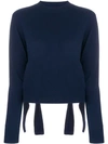 Cashmere In Love Stella Cropped Jumper In Blue