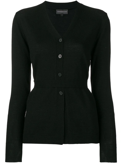 Cashmere In Love Suri Cardigan In Black