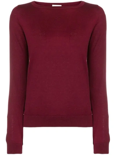 Snobby Sheep Cashmere Fitted Jumper - Red