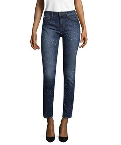 Love Moschino Star Faded Pant In Nocolor