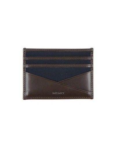 Mismo Wallets In Dark Brown