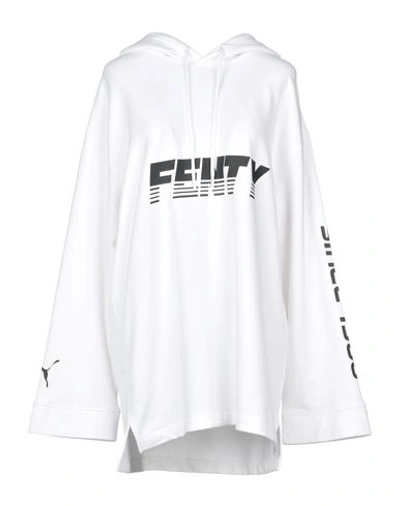Fenty X Puma Sweatshirts In White