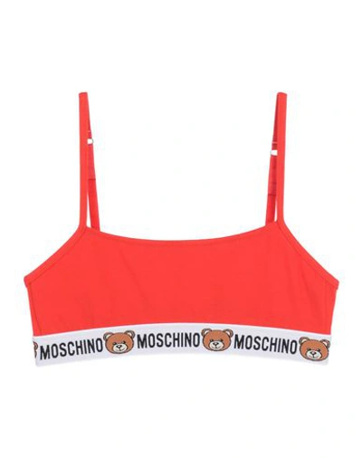 Moschino Bras In Red