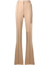 Stella Mccartney High Waisted Trousers In Neutrals