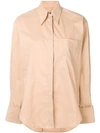 Rejina Pyo Mira Oversized Button-down Shirt In Neutrals