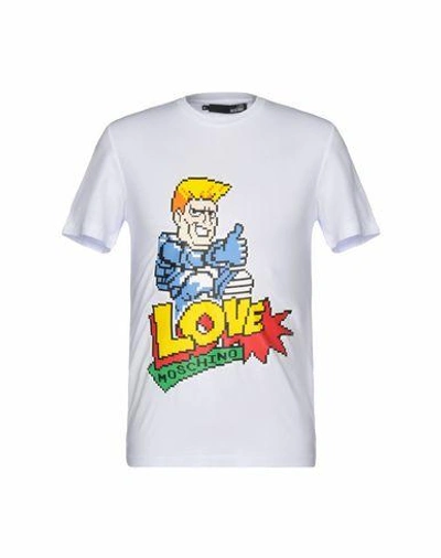 Love Moschino T-shirt In White