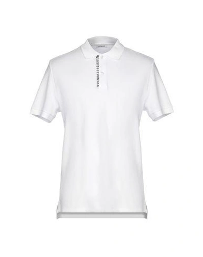 Bikkembergs Polo Shirts In White