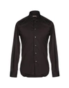 Brian Dales Solid Color Shirt In Black